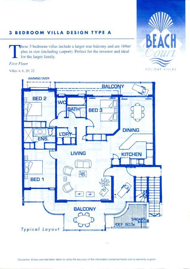 At Beach Court Holiday Villas Airlie Beach Rom bilde